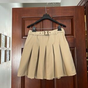French Toast Khaki Pleated Skort School Uniform Girls Size 14